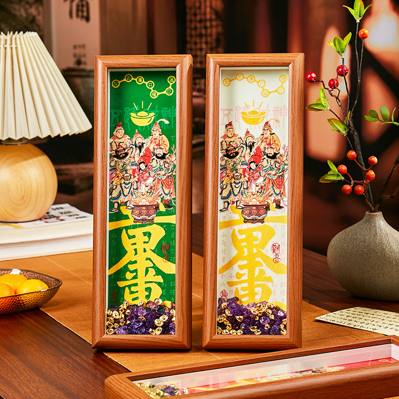五路财神新年装饰道观寺庙祈福文创摆件龙虎山景区同款招财礼物|undefined