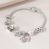 74#YCB329 Family Cartoon Little Girl Pendant