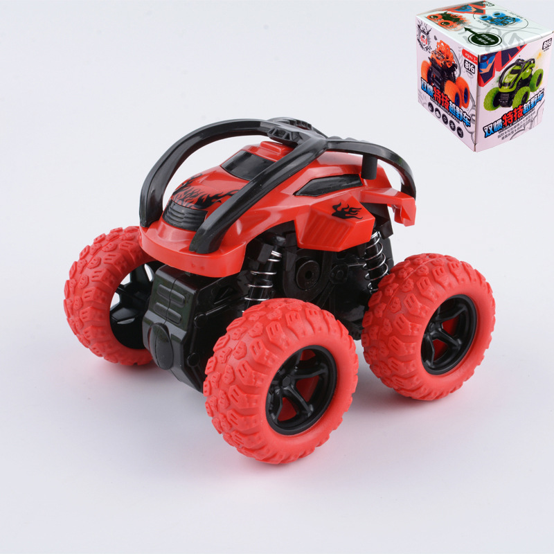 Inercia 4WD juguetes para niños y niñas acrobacias rodante coche de caída modelo de automóvil infantil al por mayor