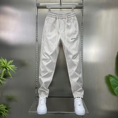 2025夏タイプのスポーツカジュアルパンツファッションのアウトドアに合わせて、快適でゆったりしたファッションブランドの涼しさと弾力性があります。