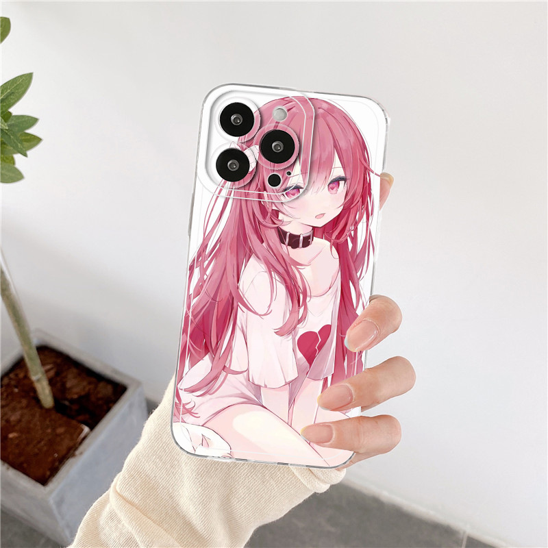 Coque transparente anti-chute pour iPhone 12 Motif Angel Eye_voghion.com