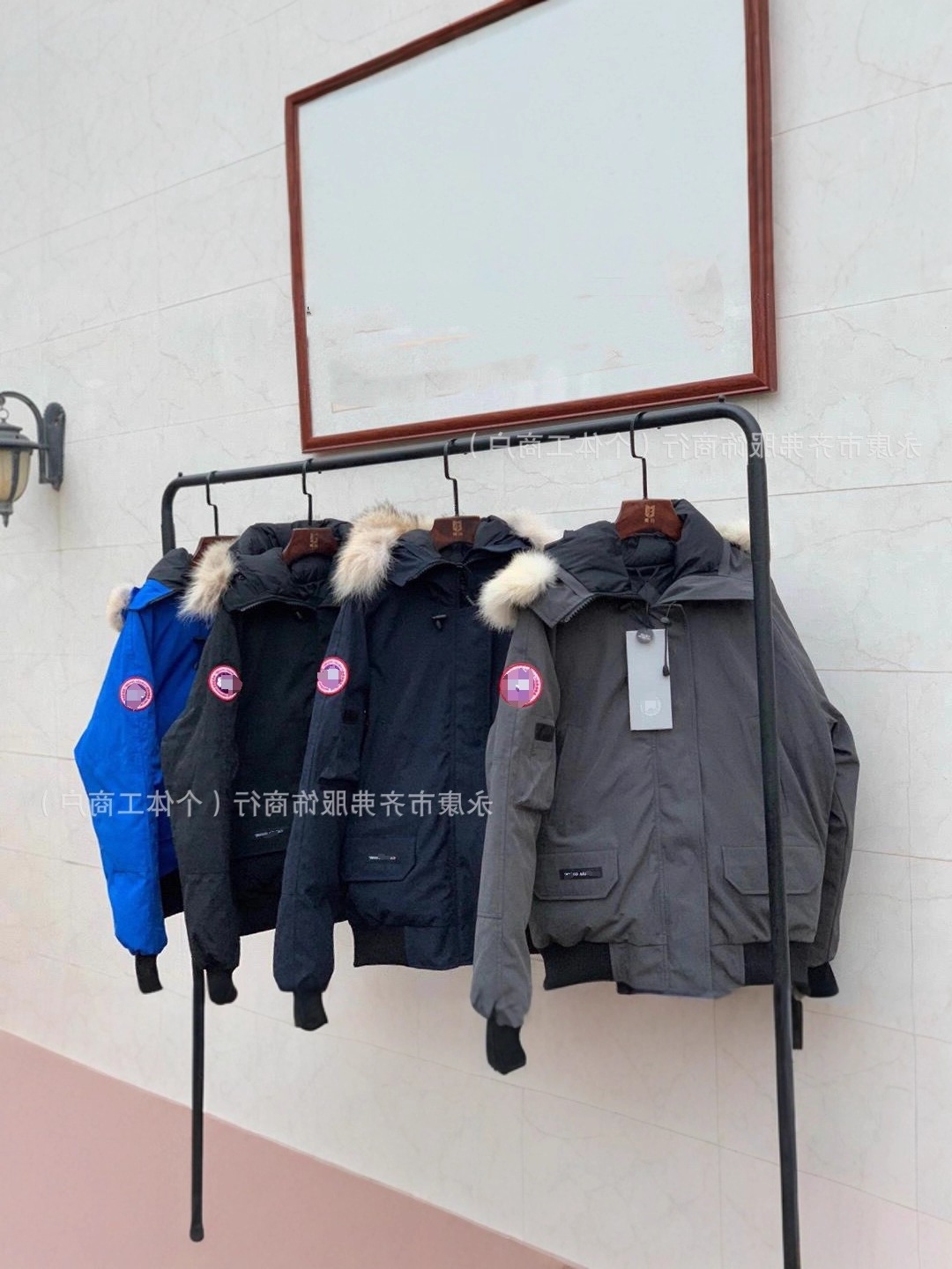 01加拿大风格鹅家羽绒服棉飞行夹克男女冬季情侣保暖外套冬季款