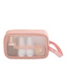 Cosmetic bag, travel bag PVC, waterproof capacious storage system, internet celebrity