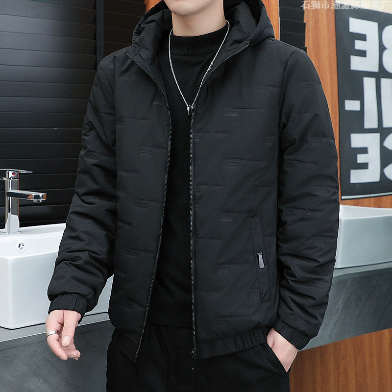 Хлопчатобумажная одежда для мужчин оптом новая мужская толстая куртка модная молодежная мода мужская хлопчатобумажная куртка зимняя хлопчатобумажная одежда мужская модель