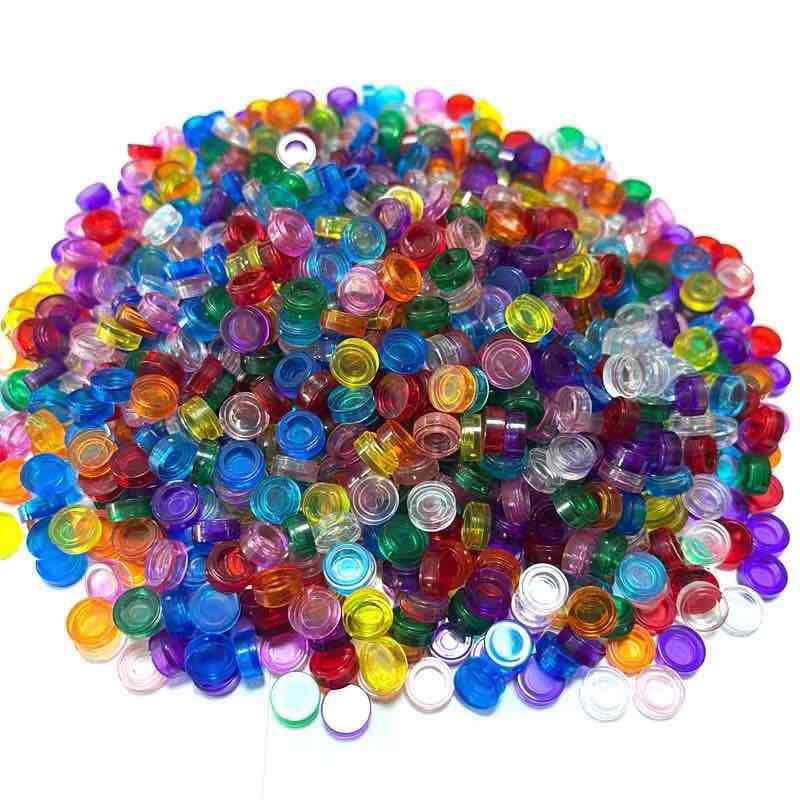 1.0kg Approximately 9090 Particles Compatible with Lego 98138 Building Blocks 1X1 Light Panel 35380