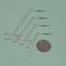 S925���y�������ˮ�ΈA����β��ٴ��ֹ�DIY�L�̿��{�����L�