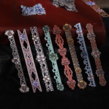 美好的一天边角贴 琉璃绮窗系列 巴洛克风格DIY手帐创意贴20张6款