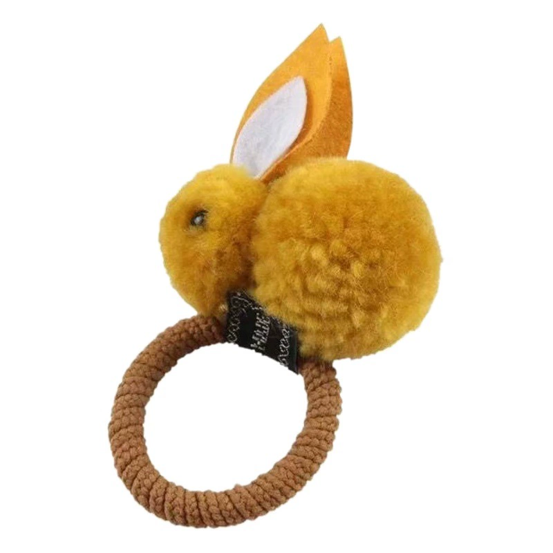 Корейская версия детского шарика для волос заколка для волос из кролика детская Милая резинка-зажим головной убор