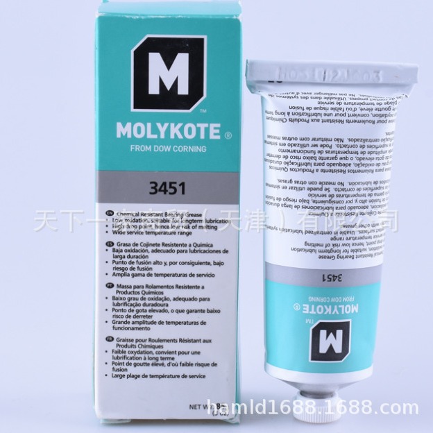 道康宁摩力克FS-3451/MOLYKOTE 3451 Grease氟硅酮润滑脂 550g