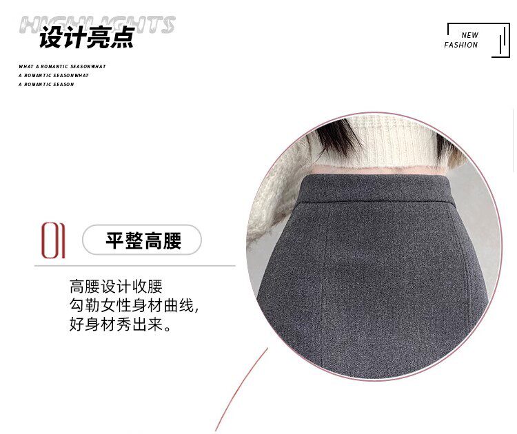 Chân váy vest dáng dài vừa, cạp cao, xẻ tà, xếp ly tôn dáng — màu xám, màu đen chi tiết 10