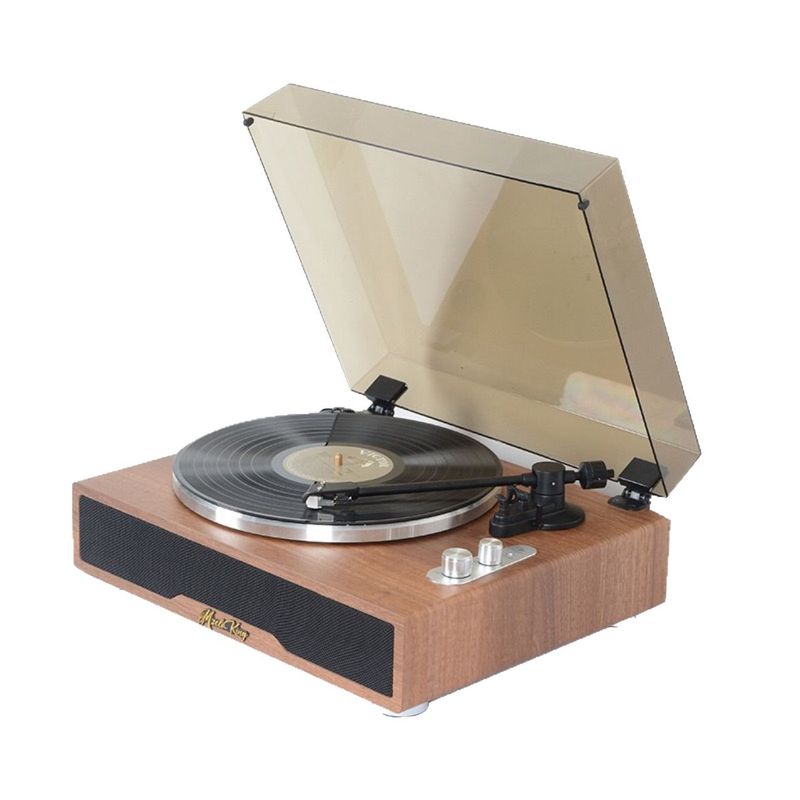 クロスボーダー黒ゴムレコード機レトロ蓄音機ブルートゥース音響木製プレーヤーリビング置物レコード機プレゼント|undefined