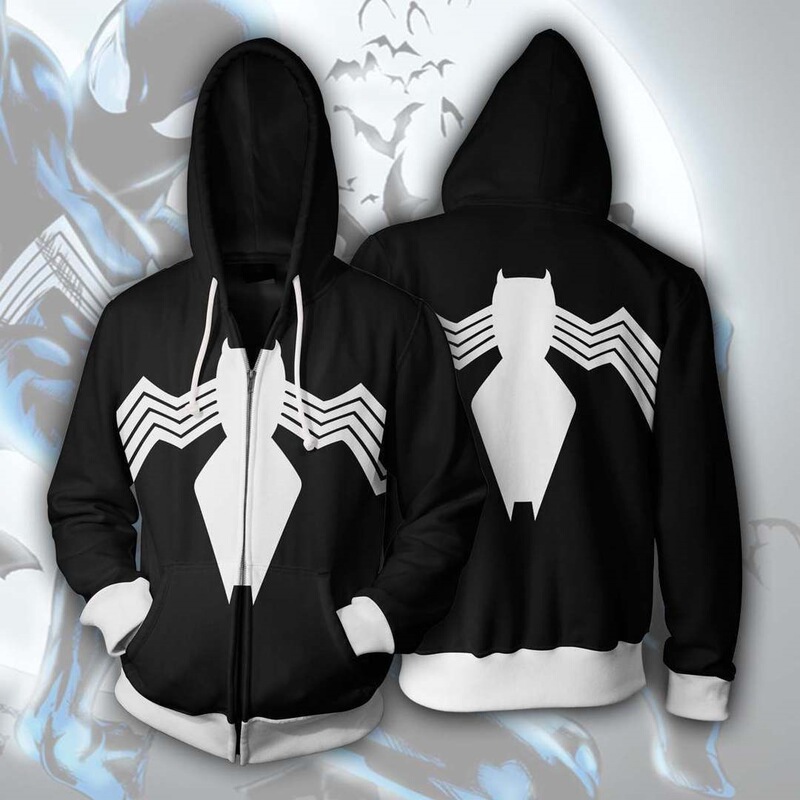 2026 Spring New Marvel Classic Series 3D Digital Print Hoodie Men's Casual Zip-Up Sweatshirt 2026 Spring New Marvel Classic Series 3D Digital Print Hoodie Men's Casual Zip-Up Sweatshirt