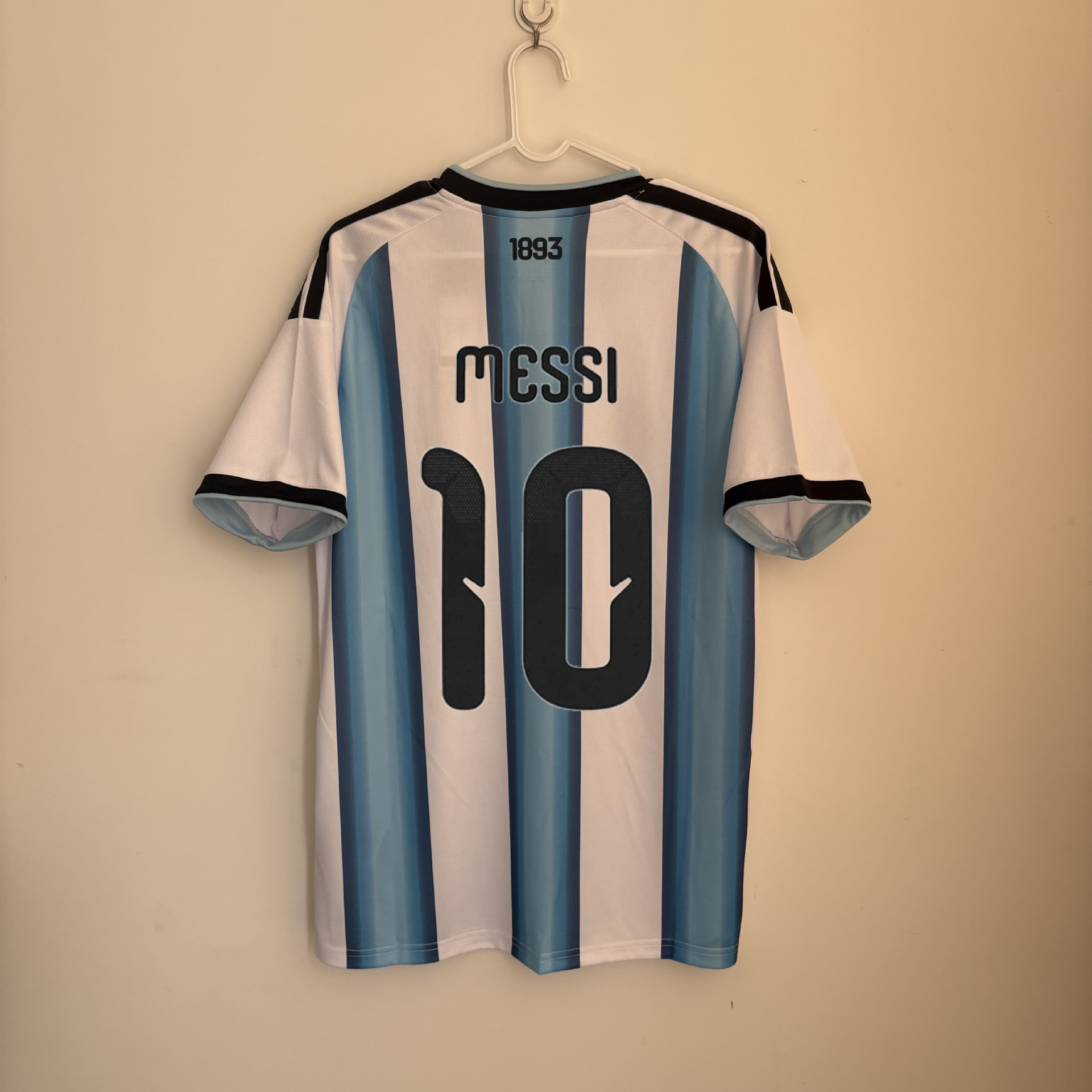 Argentina 2026 Ev Forması - Messi 10, Alvarez 9, Di Maria 11