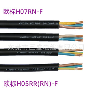 H05RR(N)-F H07RN-F H05BQ-F 0.75-2.5�WҎVDE��UL�J�C���z��