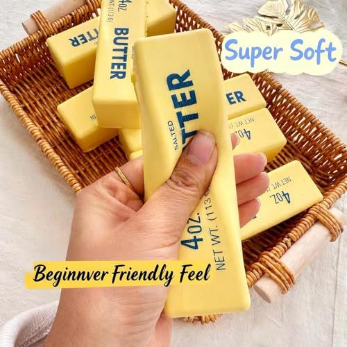 cross-border same soft slow rebound butter stick butter stick slow rebound squeezing toy simulation candy toy decompression toy wholesale