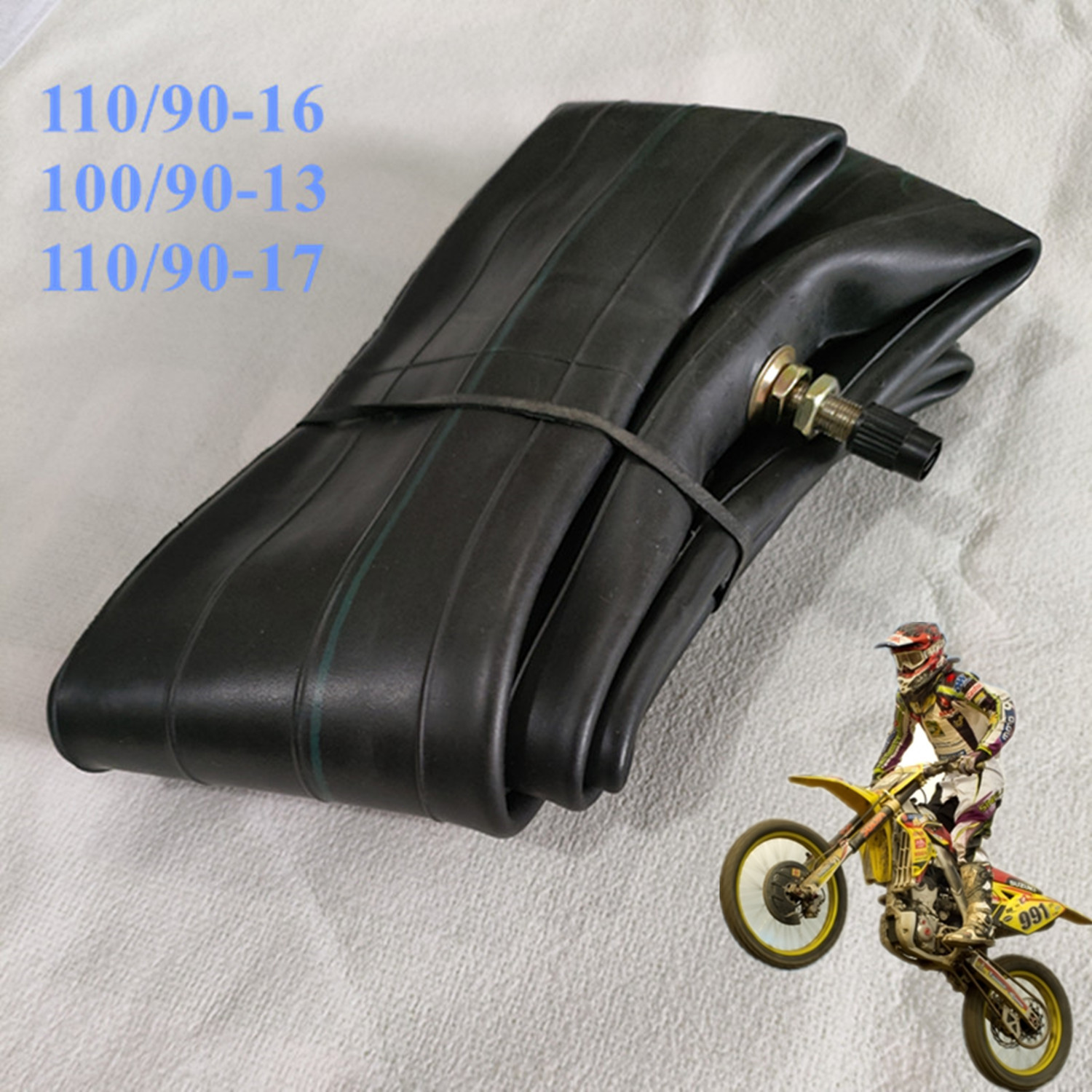 2.50/2.75-17 3.00/3.25-17 摩托车内胎 天然橡胶内胎 丁基胶内胎