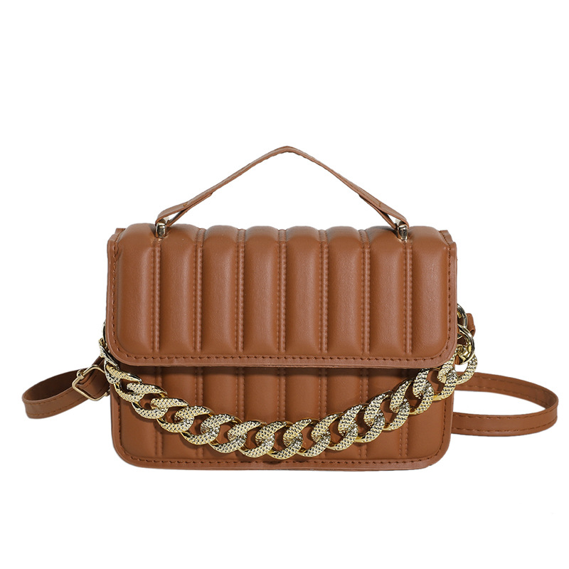 Grenzüberschreitende Herbst- und Winter-Neuheitstasche Damentasche Modetrend kleiner Duft große Kapazität kleine quadratische Tasche Kette Schulter Umhängetasche_voghion.com