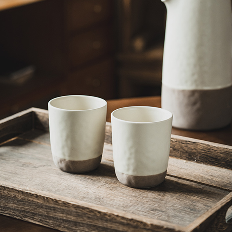 Juego de té japonés, tetera de cerámica, taza de té, tetera, tetera, tetera de gran capacidad, decoración de jarrón retro