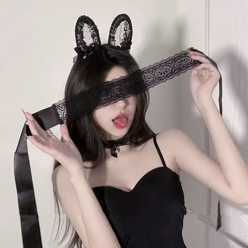 Sexy Unterwäsche für Damen, Spitzen-Dessous, Sex-Accessoires, Augenbinde, Spitze, Verführung, Cosplay-Uniform, Unterwäsche mit Großhandel, Haar-Teasing, Sex-Perspektive_voghion.com
