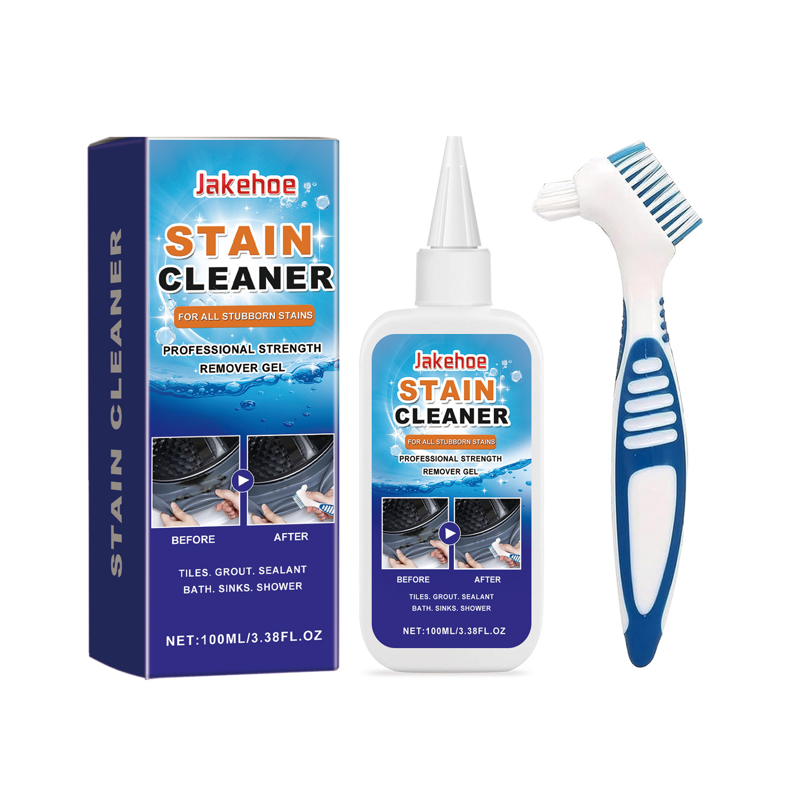 JAKEHOE gel de limpieza para el hogar gel de limpieza para la eliminación de manchas de cocina limpiador de baño image 6