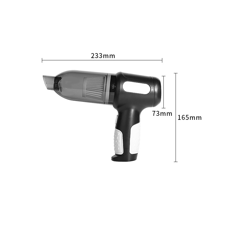 [Customized] Cross-Border Handheld Wireless Car Vacuum Cleaner with Suction and Blowing Functions, Super Strong Suction Power, Brushless Car Vacuum Cleaner