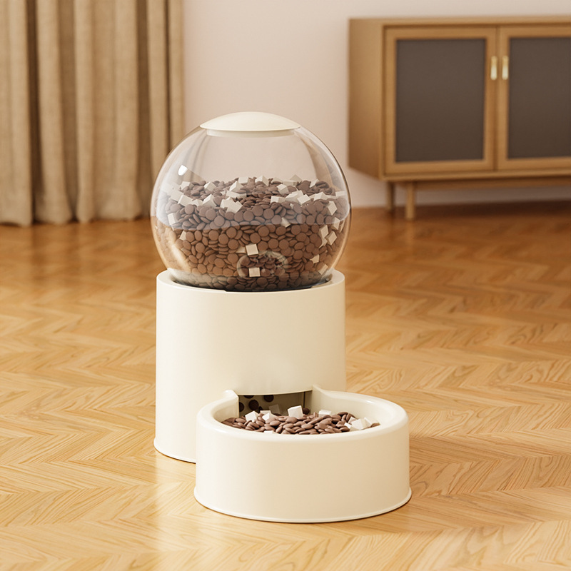 猫咪狗狗饮水机猫粮全自动喂食器猫狗碗储粮桶猫投喂宠物喝水神器|undefined