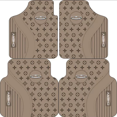 Mats, Non-Slip, Quick-Drying, Wear-Resistant, Avtomobil döşəmə paspasları - chery-classic-a-coffee-model-5050cm-upgraded-version-of-diatom-mud-in-the-back-row