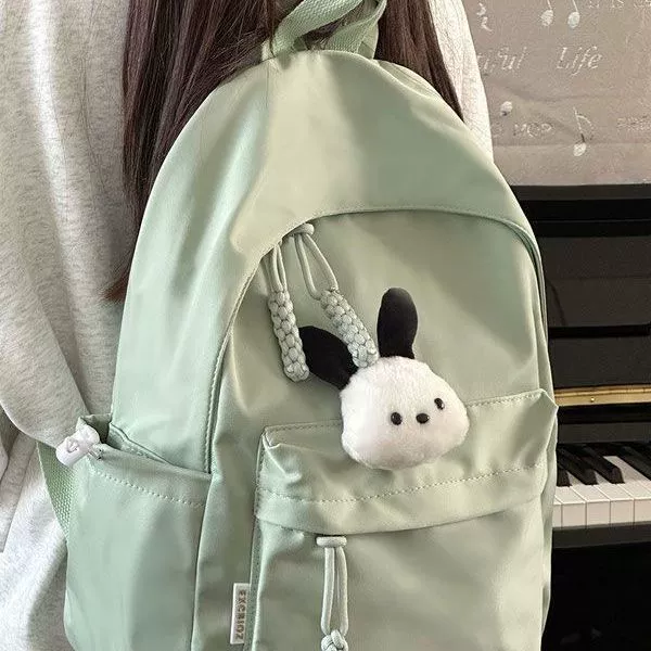 Повседневный однотонный женский рюкзак INS Campus в японском стиле, простой универсальный легкий рюкзак для старшеклассников и студентов университетов.