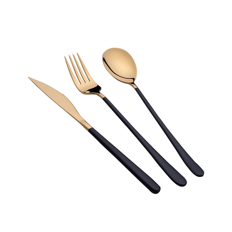 블랙과 골드 3 피스 세트