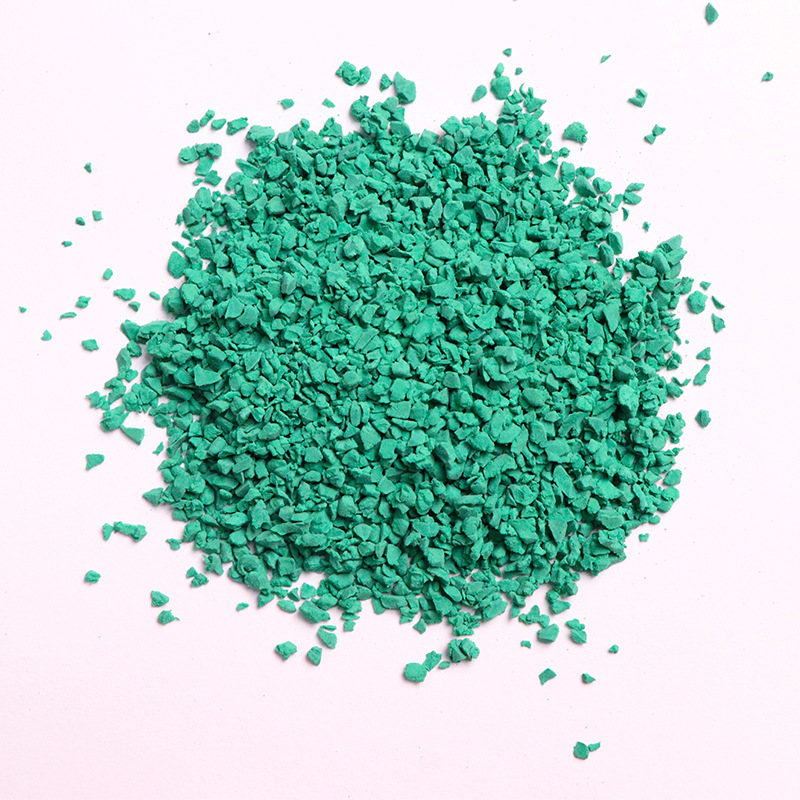 塑胶跑道epdm颗粒体育场运动地胶材料epdm球场彩色橡胶打底颗粒