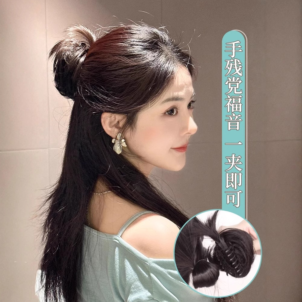 Cony Hair Claw Hair Bun Maker til voluminøse updos og hårtilbehør