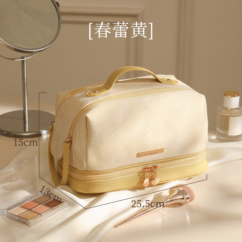 Women's Makeup Bag Organizer 2025 New Arrival Portable Large Capacity Travel Luxury High-End Toiletry Bag - Thumbnail 8