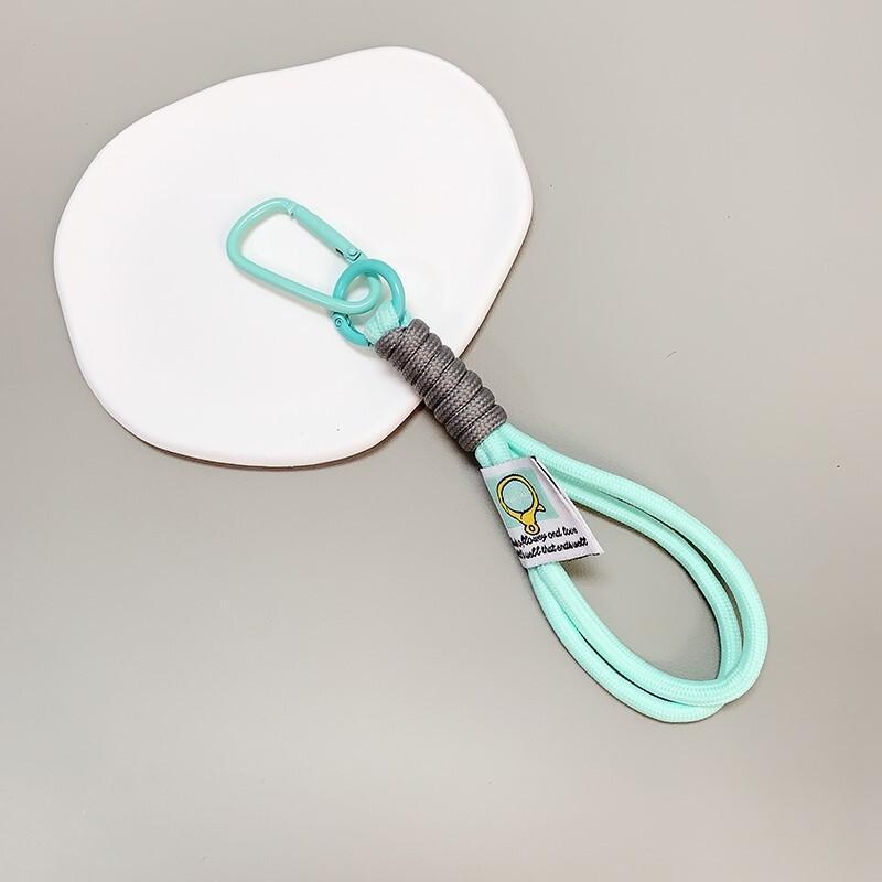 Llavero y Colgante para Bolso de Poliéster Tejido Decorativo para Teléfono y Bolso