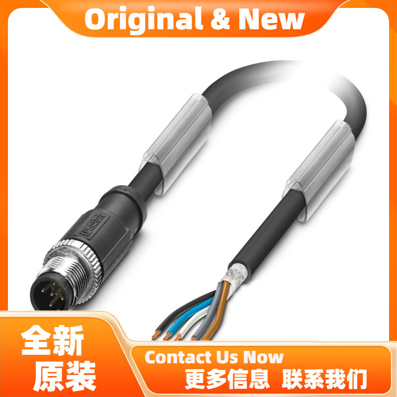 菲尼克斯SAC-5P- 5,0-PUR/M12FS SH - 传感器/执行器电缆 1682951