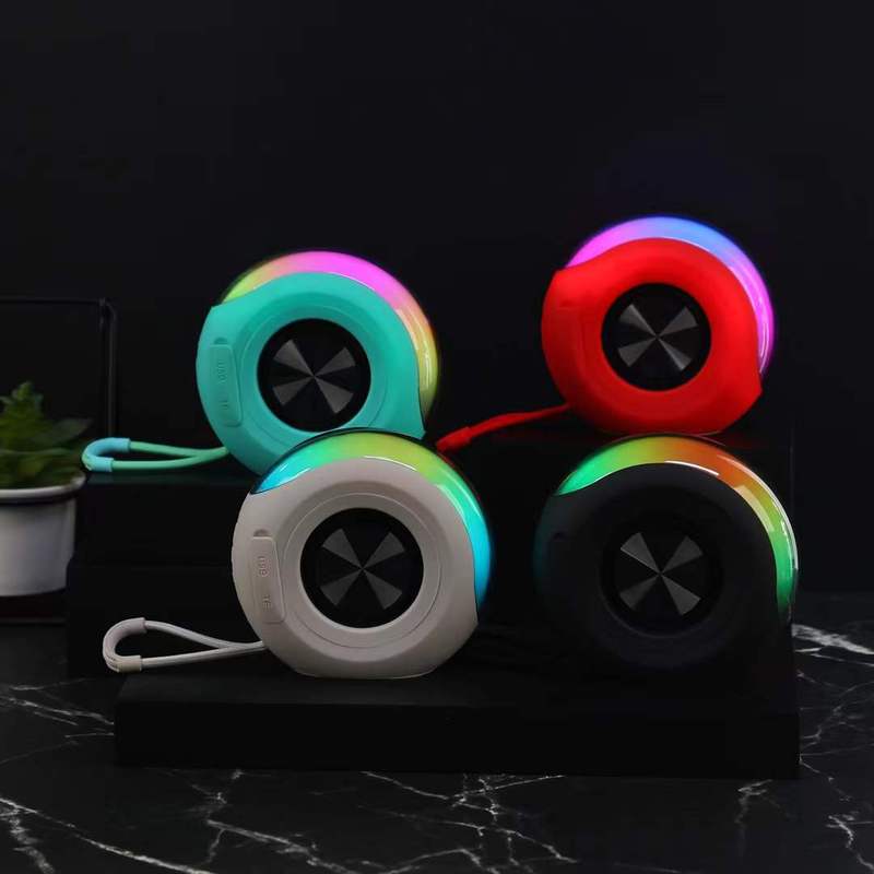 新しいクロスボーダーカタツムリ Bluetooth スピーカー雰囲気リズムライトオーディオサブウーファー屋外防水ポータブル Bluetooth スピーカー|undefined