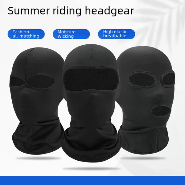 Cross-border Lycra Tactical Outdoor Sports Riding Mask Motorcycle Liner Bicycle Windproof Dustproof Helmet Headgear
