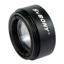 SVBONY黑色细螺纹 1.25英寸0.5倍目镜减焦镜 F9115A