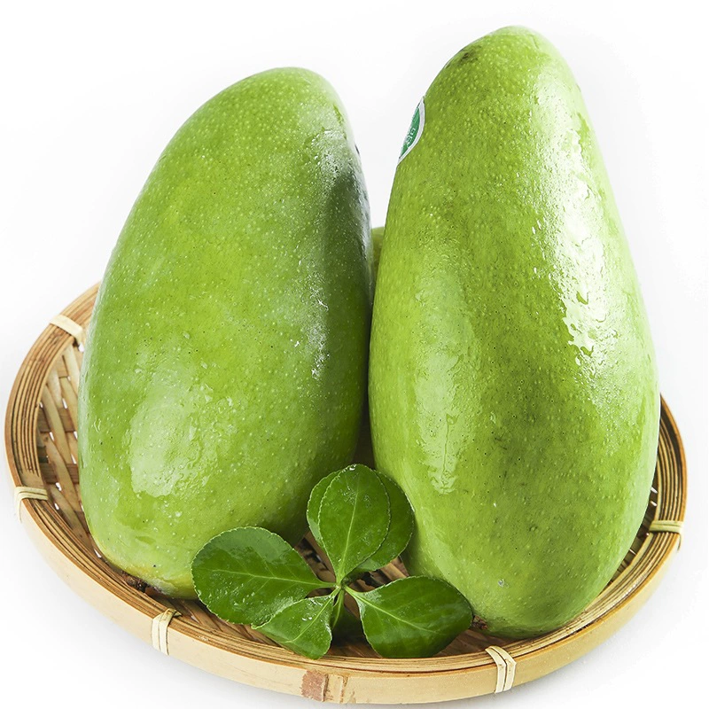 Вьетнамское зеленое манго, зеленое манго из Юньнани с бесплатной доставкой, манго с зеленой кожурой, крупное зеленое манго, дропшиппинг в одной упаковке.