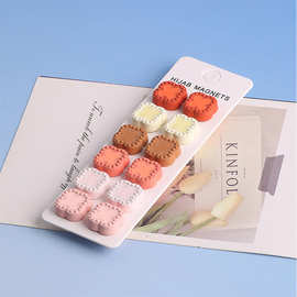 跨境时尚四叶草磁吸头巾扣多色可选女士盖头固定器简约优雅装饰扣