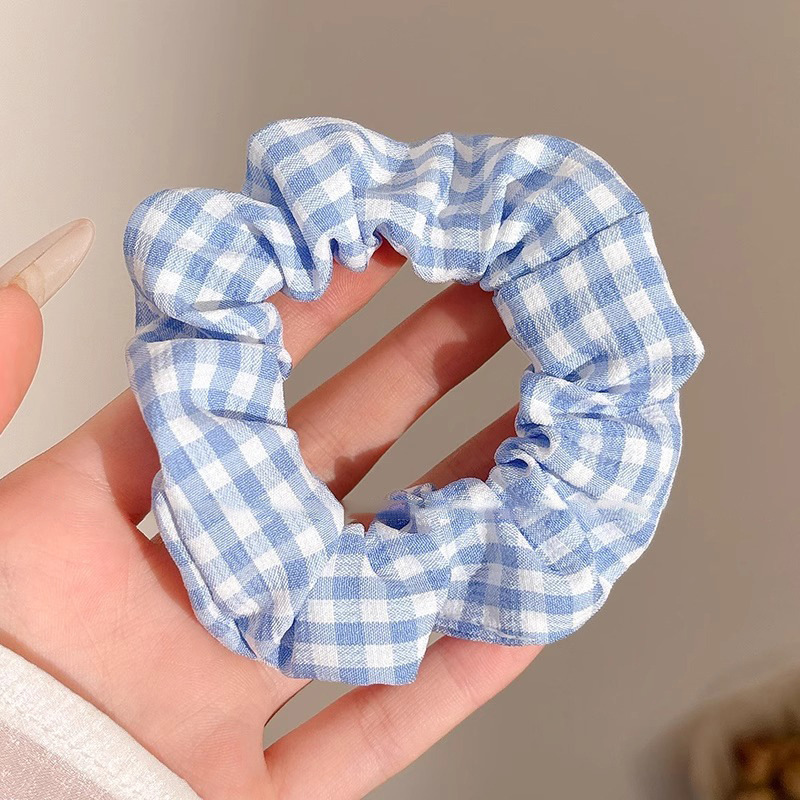 Anillo de cabello perezoso coreano cuerda de cabeza intestino grande niñas de alto nivel de la sensación de cabello de alta elasticidad correa de cabello de cabello super grande