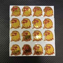 金属动物贴纸 老鹰头车贴 汽车改装标侧贴标