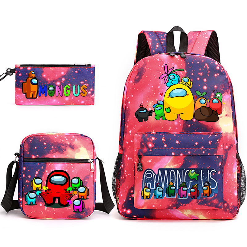 Entre nosotros tres piezas mochila Juego periférico anime a lo largo de nosotros
