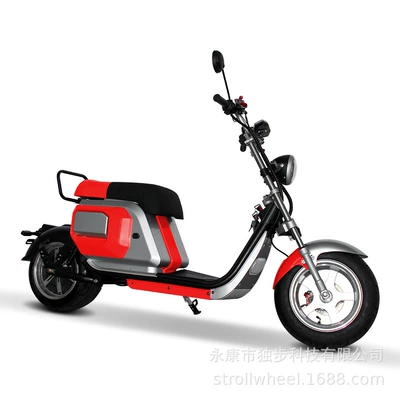 Elektrikli motosikletlər, Motorcycle 40 ° Climbing the - red-empty-vehicle-battery-not-included
