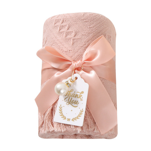 Wedding Towel Favors Bridesmaid Gift Bridal Shower Cotton Towel Corporate Event Opening Celebration Annual Meeting Company Small Gift