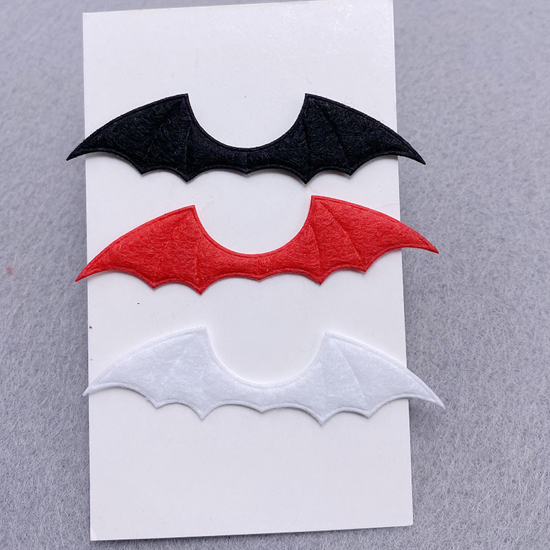 diy accessories halloween costume vampire hairpin decoration material felt cloth devil bat wings