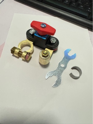 Cross-Border Car Battery Power-Off Switch 12V 24V Universal Positive and Negative Terminal Main Power Switch Circuit Breaker Anti-Leakage