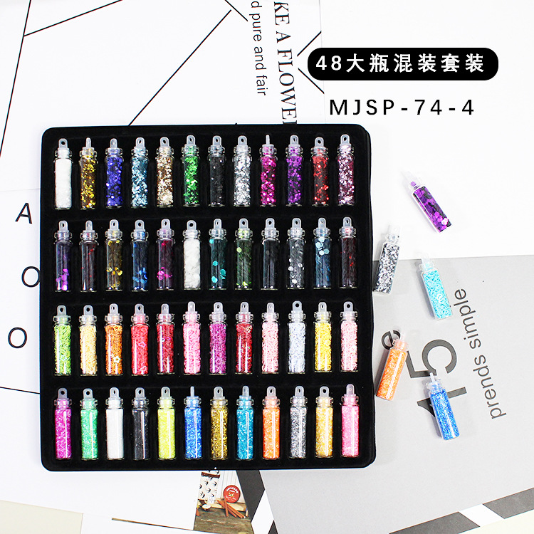 48-color botella grande boxed Set