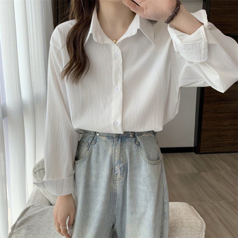 秋季2025年新款衬衫长袖设计感小众晒衬衣外套别致法式上衣女装|undefined