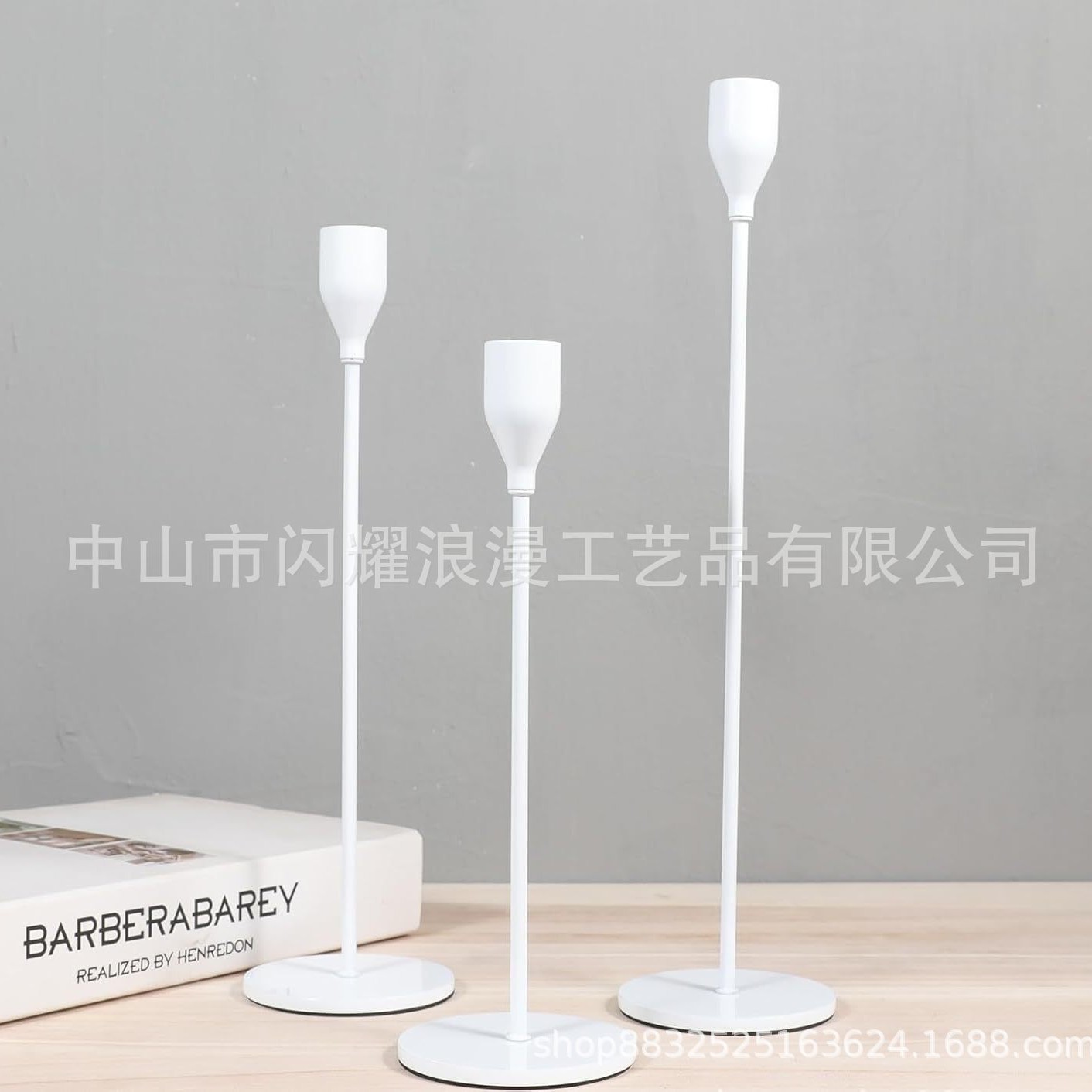 Candelaria transfronteriza metal forjado decoración de decoración de Navidad decoración de bodas artesanía