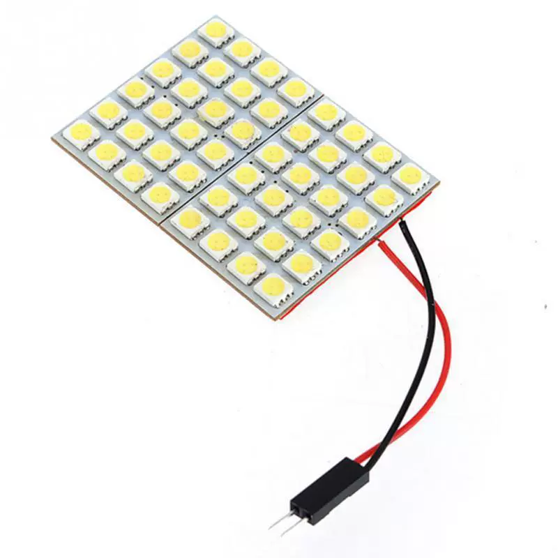 Светодиодная лампа 5050 48SMD, светильник для чтения, светодиодный потолочный светильник, внутреннее освещение, освещение для комнаты, двойной коннектор T10